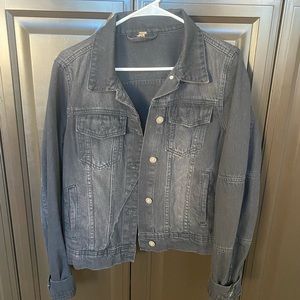 Black/Gray Madewell Jean Jacket